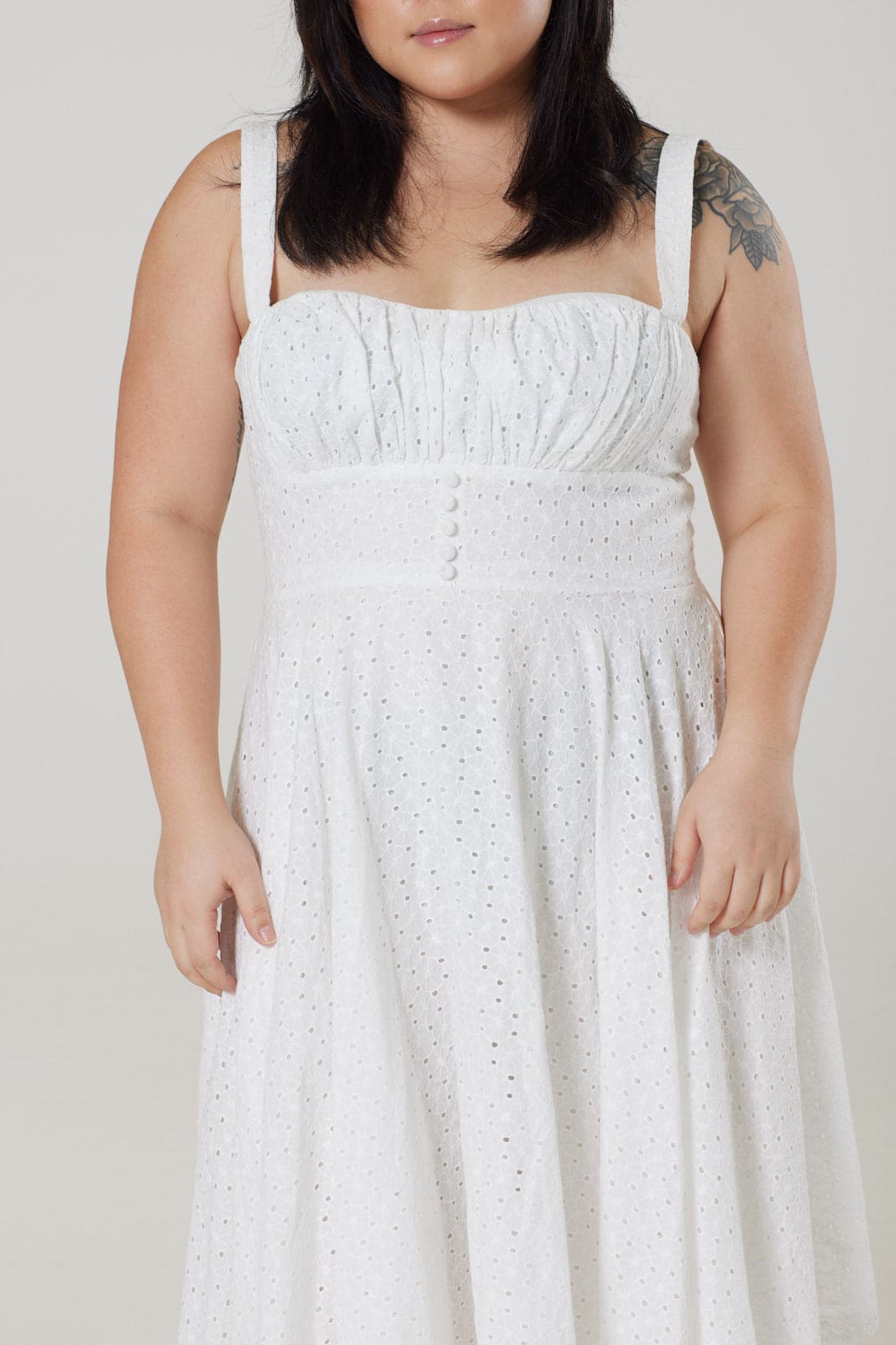 Valerie weißes Kleid