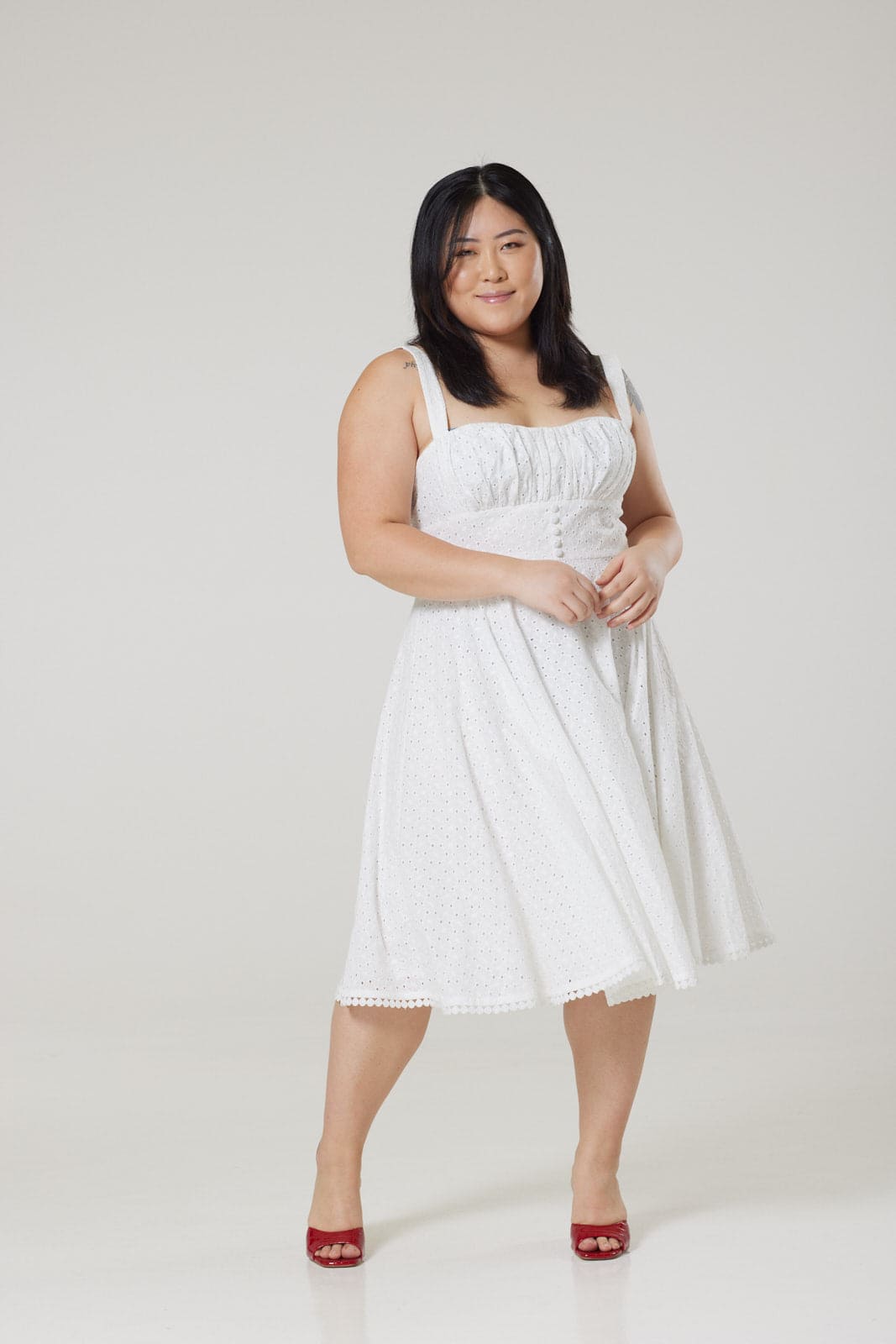 Valerie weißes Kleid