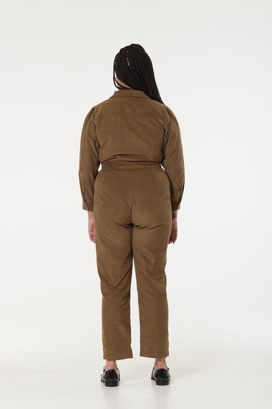 True Khaki Corduroy Jumpsuit