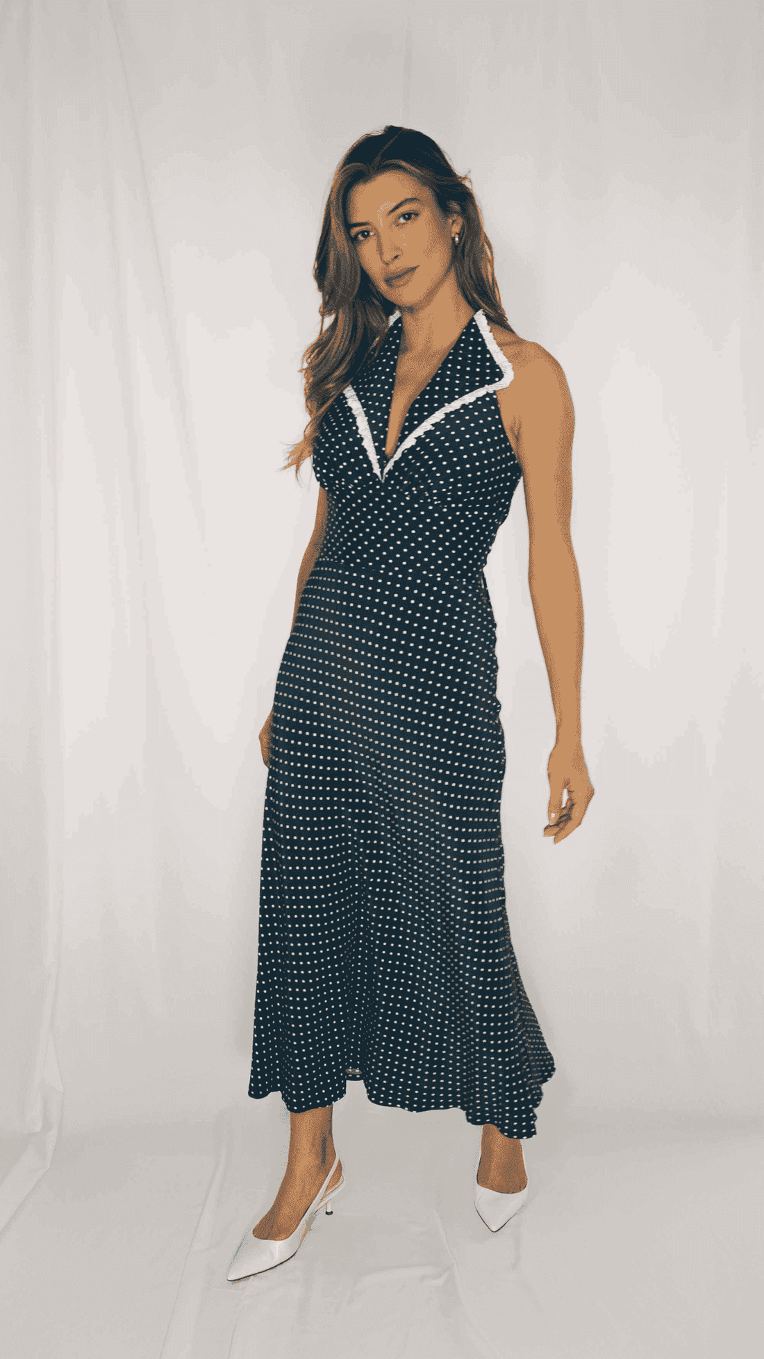 Leonie Polka Dot Dress