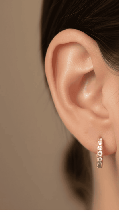 Alethea White Topaz Earrings