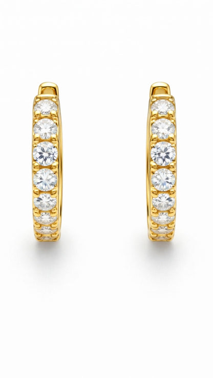 Alethea White Topaz Earrings