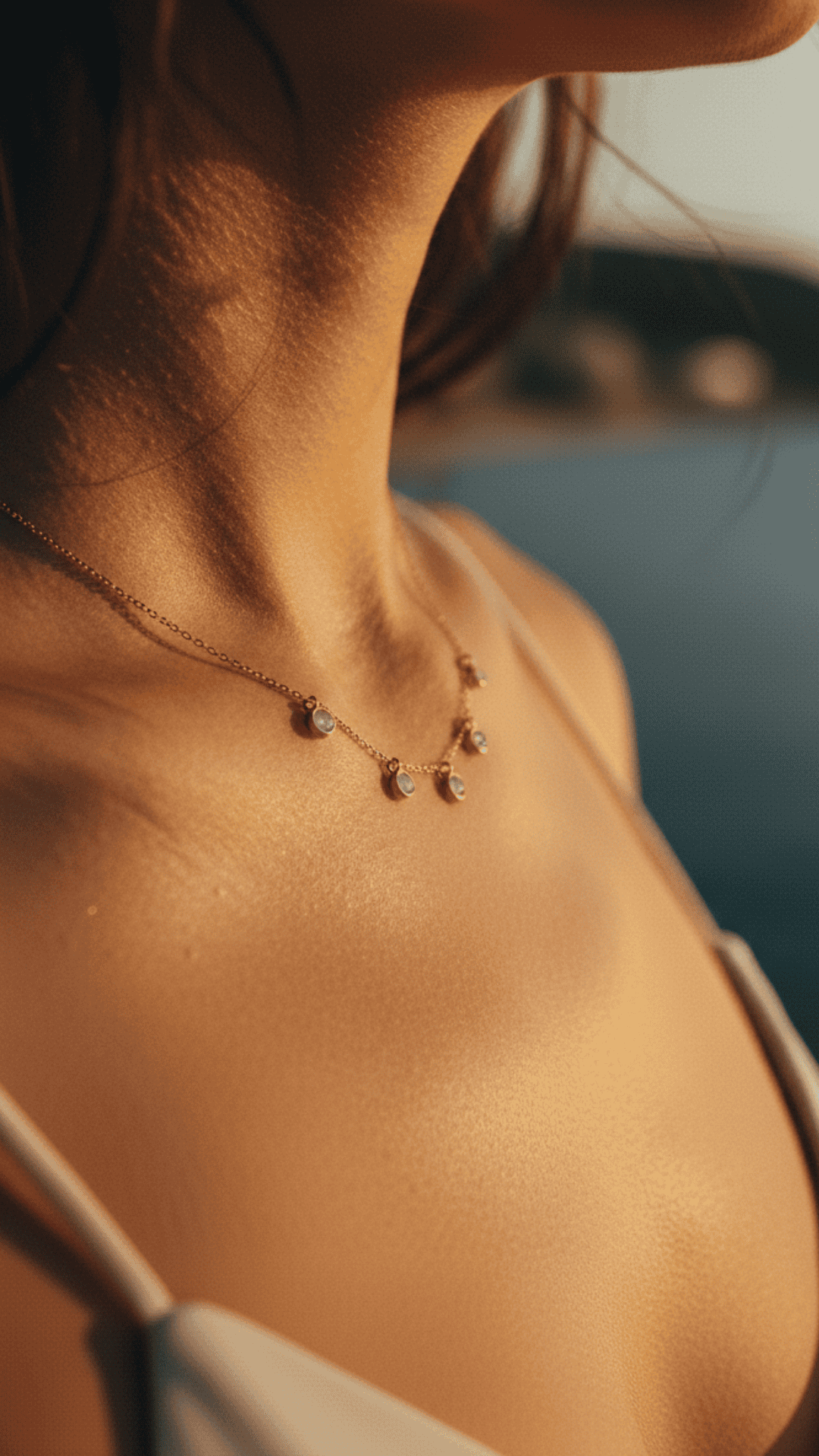 Phoebe Moonstone Necklace