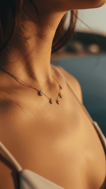 Phoebe Moonstone Necklace