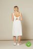 Remmy  White Broderie Anglaise Sun Dress - Timeless London