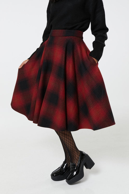 Timeless Checked Skirt main image 0