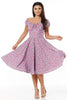 Victoria Off-Shoulder Dress - Timeless London